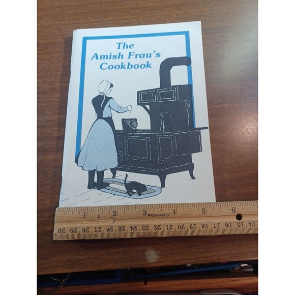 Vintage 1989 The Amish Frau's Cookbook The Amish Peddler - Picture 6 of 6